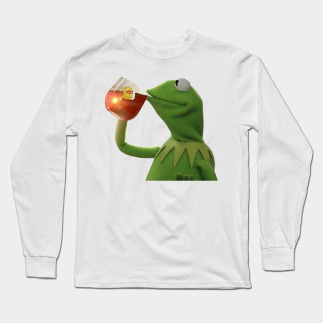 Kermit The Frog Long Sleeve T-Shirt by squat680